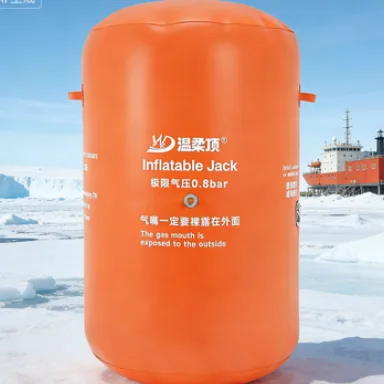 Three-layer thickened PVC- Orange - Support - Flotation - Airbag