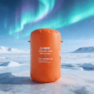 Three-layer thickened PVC- Orange - Support - Flotation - Airbag